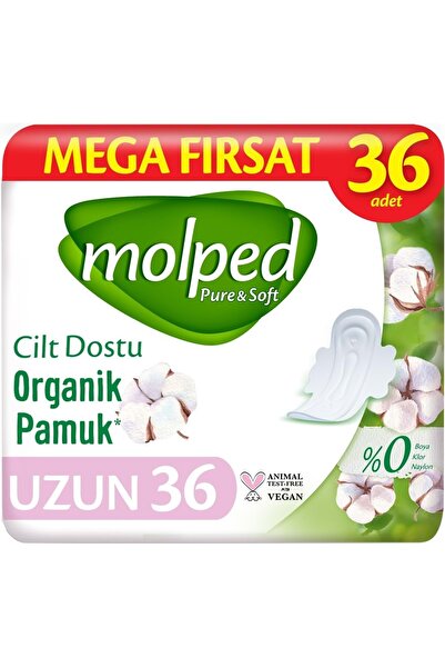 Molped Pure&soft Hijyenik Ped Uzun 144 (4PK*36) Adet Mega Pk