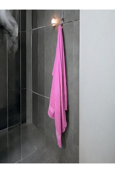 Muteks Πετσέτα μπάνιου μεγάλου μεγέθους, πετσέτα ντους, μονή γόμα (95 x 145 cm)