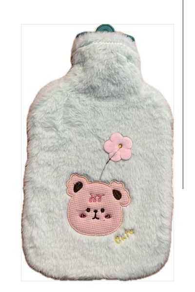 Libor Green 2 Liter Plush Hot Water Bag