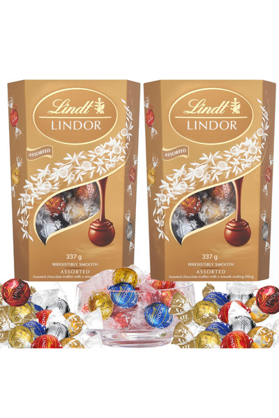 Lindt Lindor Truffle Karışık Çikolata 2'li avantaj paket 274gr