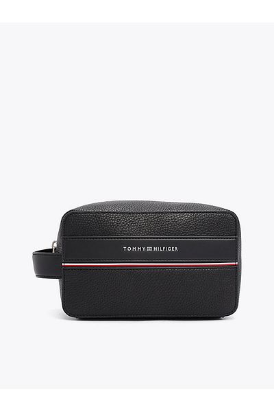 Tommy Hilfiger Th Corp Washbag Pu Hand Bag