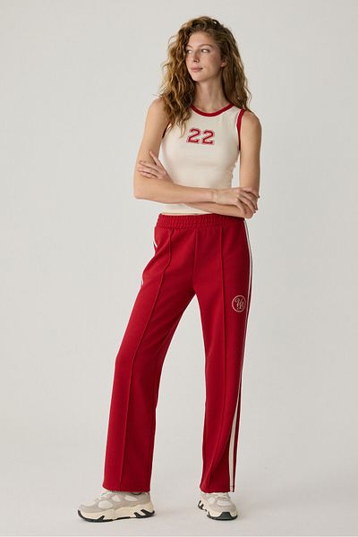 Urban Beat JENNY Urbanbeat Damen-T-Shirt mit Rundhalsausschnitt, ärmellosem Druckdetail in Ecru
