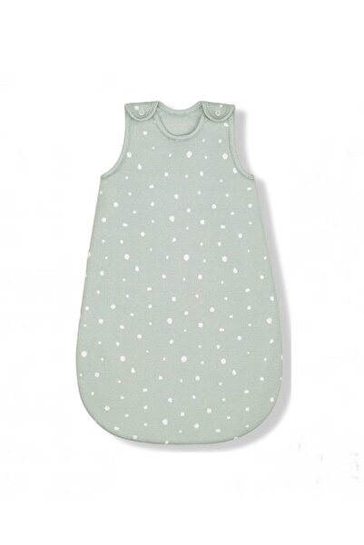 Alpar Tekstil Outlet 1.0 - Legendary Green Baby Girl-Boy Bag Sleeping Bag, Double Layer Cotton Combed Cotton