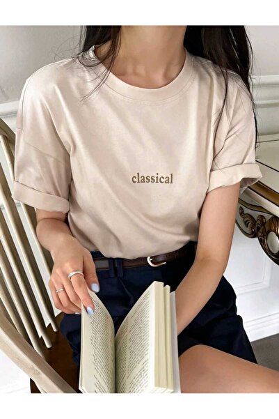 BW Bravely Wear Γυναικείο μπλουζάκι με κλασικό σχέδιο - Βαμβακερό, Ανθεκτικό,...