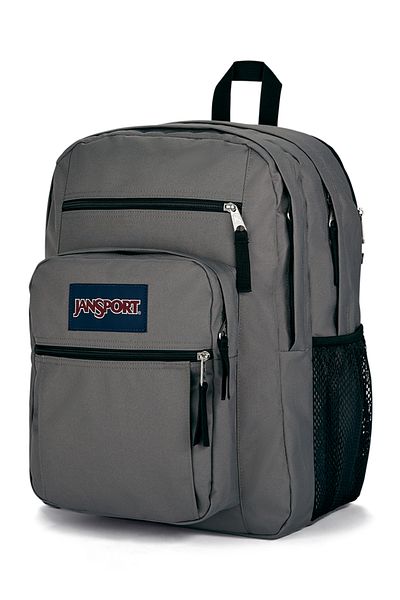 Jansport Big Student Graphite Gray Gray Laptop Backpack Ek0a5bahn60