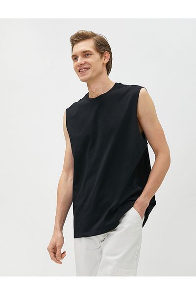 Koton Basic Tank Top Crew Neck Cotton