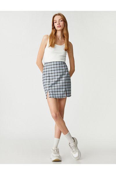 Koton Strappy Ribbed Undershirt Cotton U-Neck Sleeveless