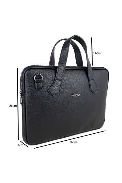 deri,se club Γυναικείος Μαύρος Χαρτοφύλακας Τσάντα Laptop 13,6 ιντσών