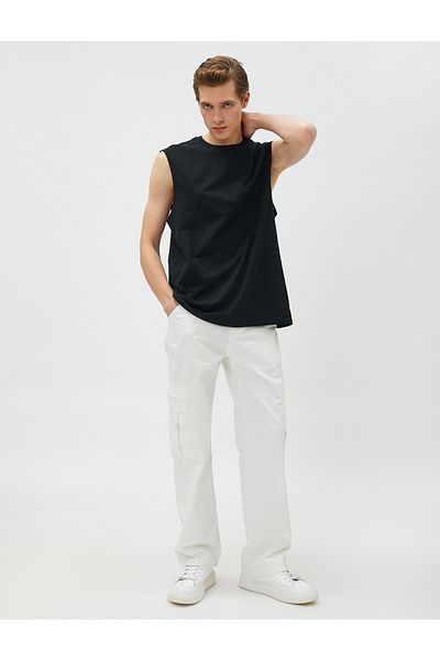 Koton Basic Tank Top Crew Neck Cotton