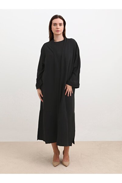 ALİA Rochie Aerobin Marime Plus și Set Ferace - Negru Alia