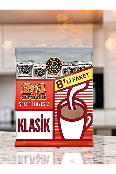 Kahve Dünyası 2 in 1 Classic Instant Coffee 8 Pack