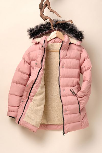 Zaziko Kids Girl's Fleece Inflatable Coat Km.0043-Zz