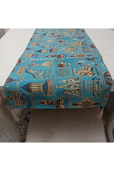 Giftcandor 50X140 Tapestry Runner Desktop Decor