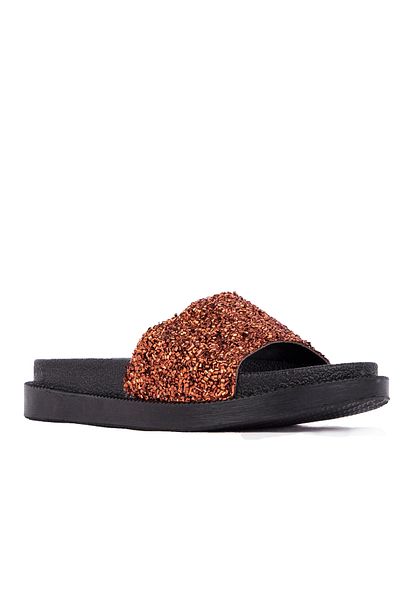 Esem Bronze Women's Slippers - Sl-Z9230
