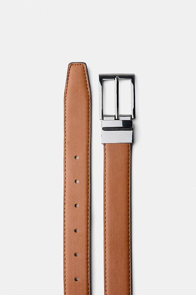Bershka Thin reversible belt