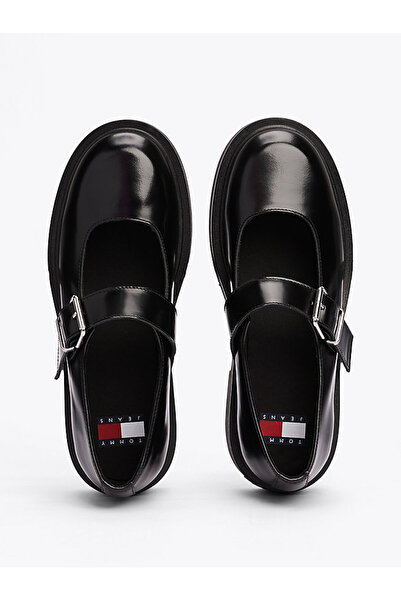 Tommy Hilfiger Tjw Mary Jane Shoe Women's Black Casual Shoes En0En02723Bds