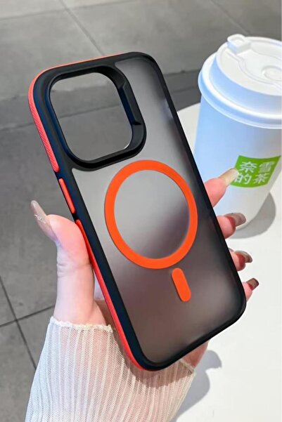 3GEN CASE İphone 14 Pro Max Uyumlu Kablosuz Şarj Destekli Antişok Korumalı Ma...