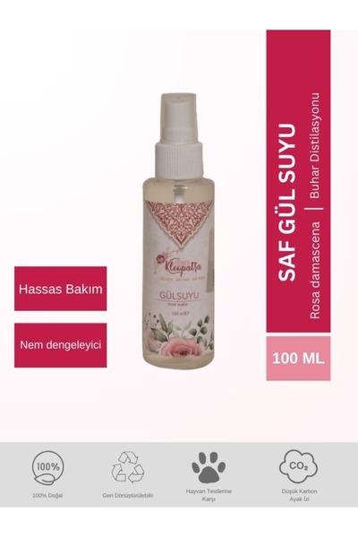 Gönen Kleopatra Doğal Gül Suyu