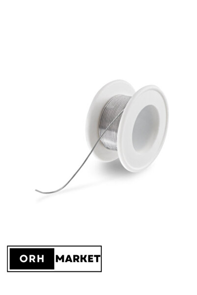 ORH Market 50gr 0.80mm Kalınlıkta Makara Lehim Teli – Yüksek Kalite, 6 Metre Uzunluk
