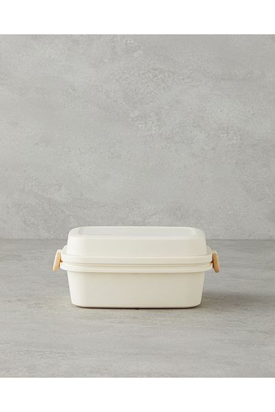 English Home Yummy Food Plastic Lunch Box Cream