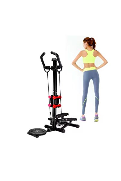 Leyaton Stepline Multi Fonksiyonel Stepper Egzersiz Aleti Dumbell + Twister S...
