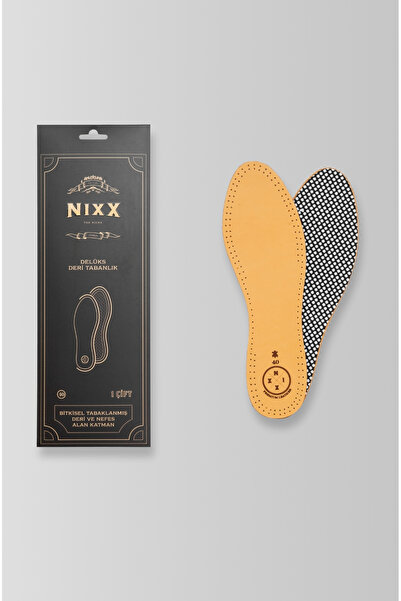 Nixx NX105 - Delüks Deri | Bitkisel Tabaklanmış, Nefes Alabilen ve Konforlu Y...