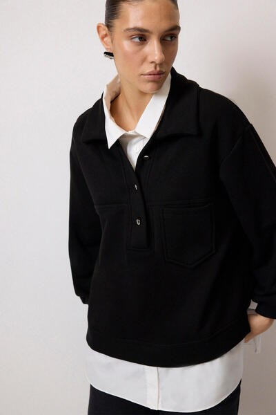 Touché Privé Mikina s detailním provedením