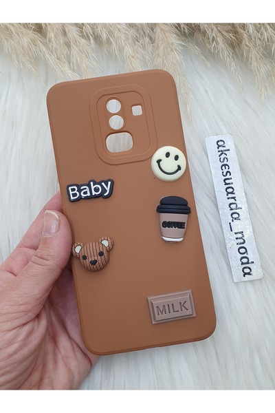 Aksesuarda Moda حافظة سيليكون متوافقة مع هاتف سامسونج جالاكسي J8 وA6+ PLUS