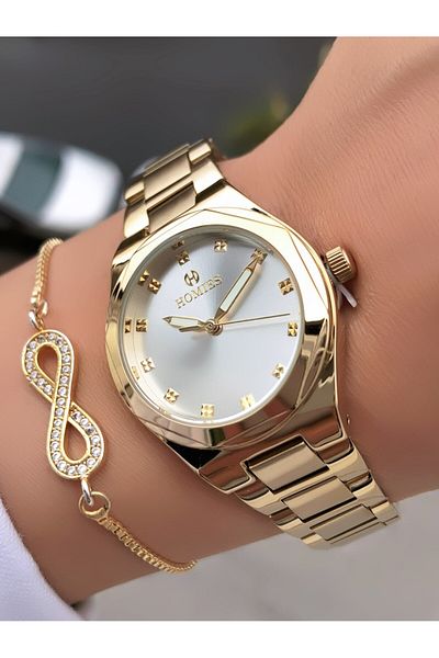 Homies New Season HOMİES BRAND Women's Wristwatch - Bracelet Gift