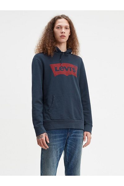 Levi's Γραφικό ανδρικό μπλε φούτερ 19622-0007
