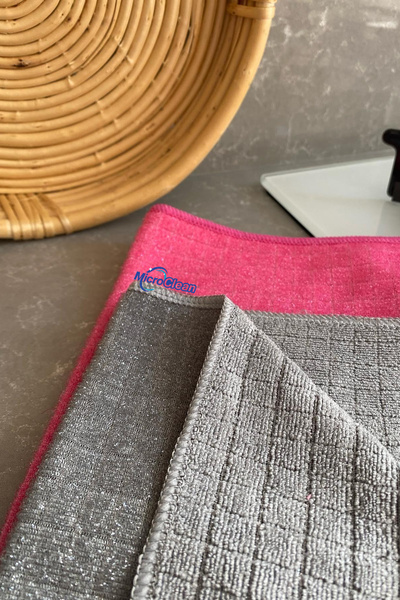 Micro Clean Missclean ( 3 Adet ) Telli Zor Kir Bezi Halı Koltuk Banyo Fayans Ve Duşakabin Temizlik Bezi