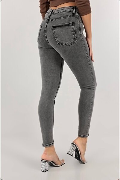Asia Black Sknnny Jeans - Snow Wash, Tight Leg