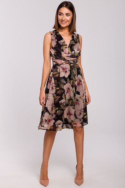 Stylove Sleeveless chiffon dress