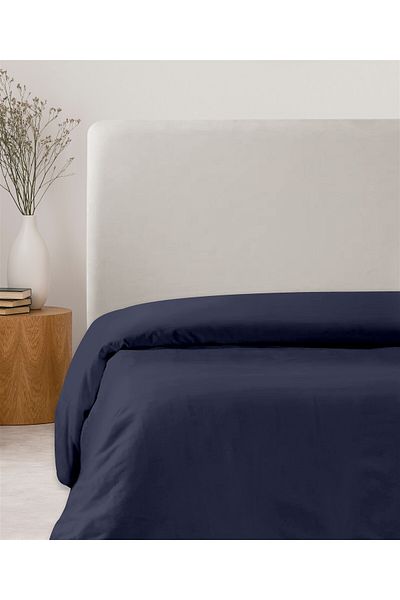 Evim 100% Cotton Akfil Duvet Cover Double 200X220 cm Navy Blue