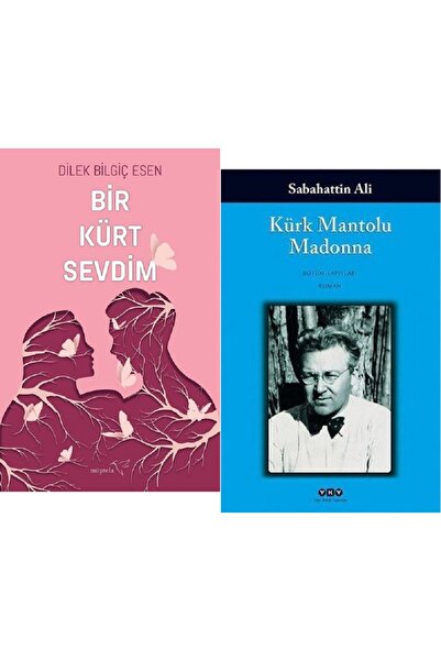 Yapı Kredi Yayınları Bir Kürt Sevdim + Kürk Mantolu Madonna / 2 Kitap Set