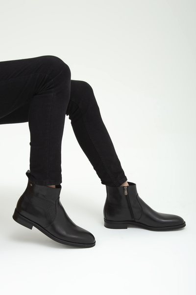 Tamer Tanca Erkek Hakiki Deri Chelsea Bot 183 19501 Erk Bot Sk22/23