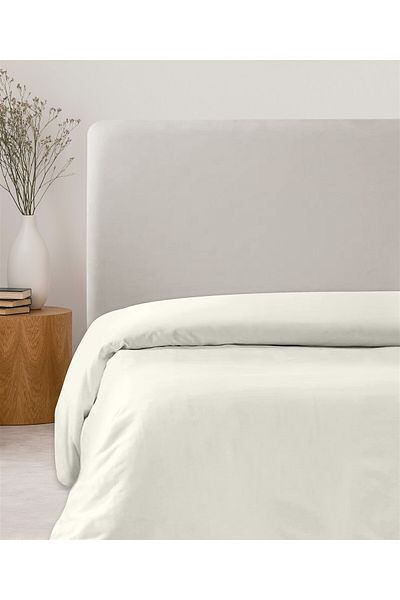 Evim Παπλωματοθήκη Akfil 100% βαμβάκι Μονό 160x220 εκ. σε λευκό χρώμα