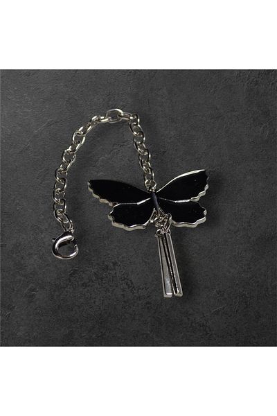 Eyfel Butterfly Design Chain Ornament Model