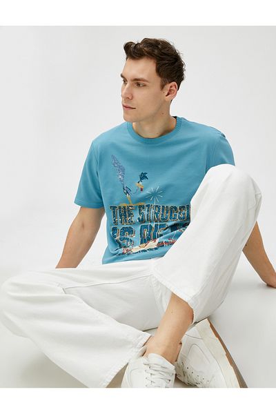 Koton Tricou Looney Tunes Bumbac Licențiat Imprimat