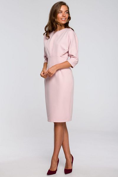 Stylove Dress with darts and kimono sleeves