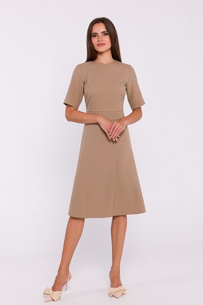 Stylove O rochie trapez cu pliu