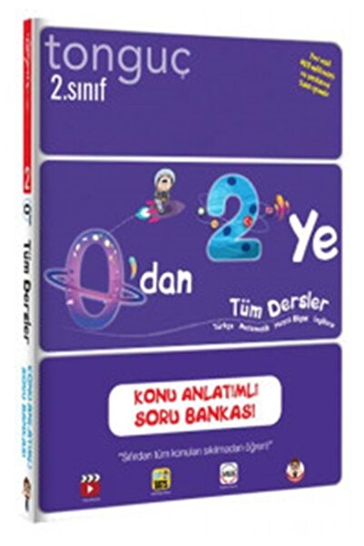 Tonguç Yayınları Tonguç 2. Sınıf 0'dan 2'ye Konu Anlatımlı Soru Bankası