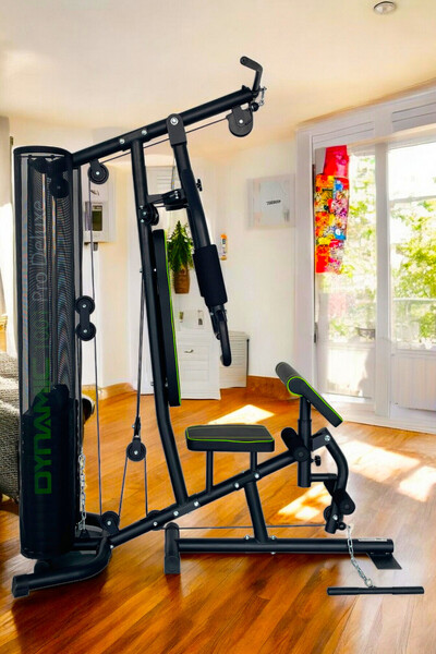 Dynamic Voit Garantili 1001 Pro Deluxe Çalışma Istasyonu Homegym (67KG PLAKA AĞIRLIĞI)