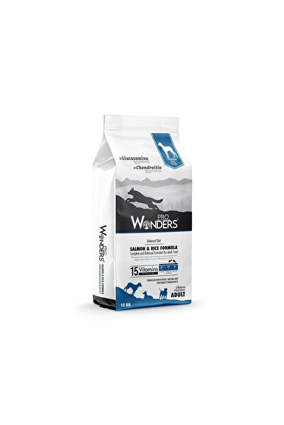 Pro Wonders Somonlu Ve Pirinçli 15 KG Premium Köpek Maması