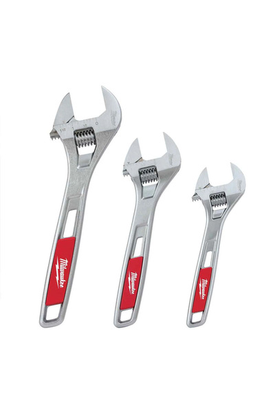 Milwaukee 4932493414 Ayarlanabilir Kurbağıcık Anahtar Seti 3 lü NMS HIRDAVAT