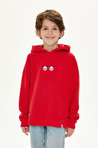 WWF Market Chi & Chi Supersoft Kids Hoodie - Red