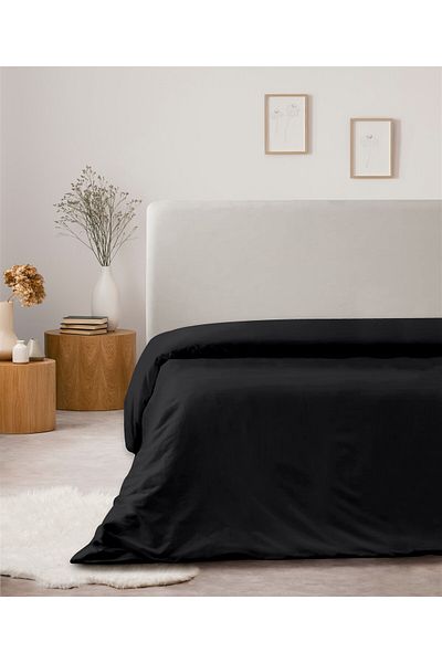 Evim Cotton 160X220 cm Black Duvet Cover Single