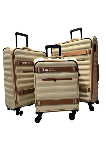 iZLUGGAGE UNISEX ÜÇLÜ VALİZ SETİ
