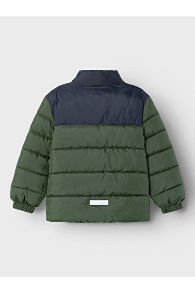 name ıt Name It Stand Collar Green Boy's Puffer Jacket13228720