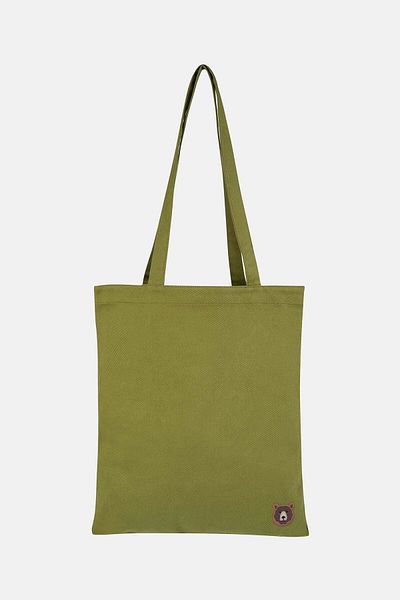 WWF Market Bozayı Gabardine Bag - Green
